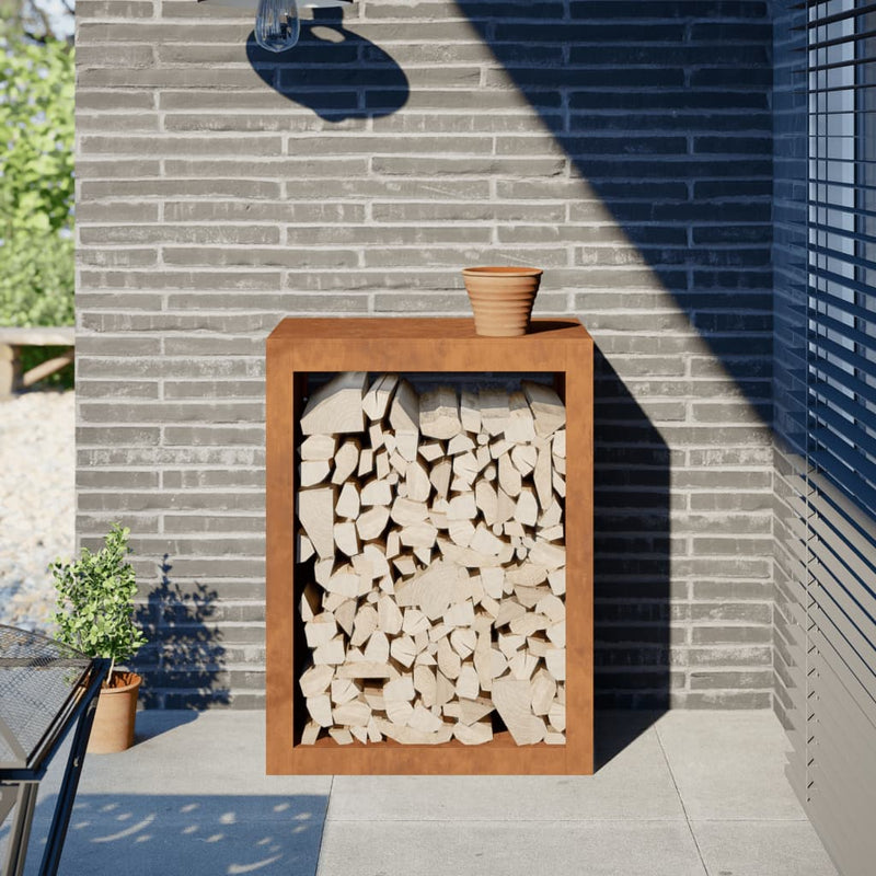 Haardhoutrek Staal Zwart