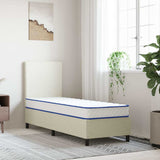 Traagschuimmatras 90X190X17 Cm Zacht Wit