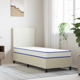 Traagschuimmatras 90X190X17 Cm Zacht Wit