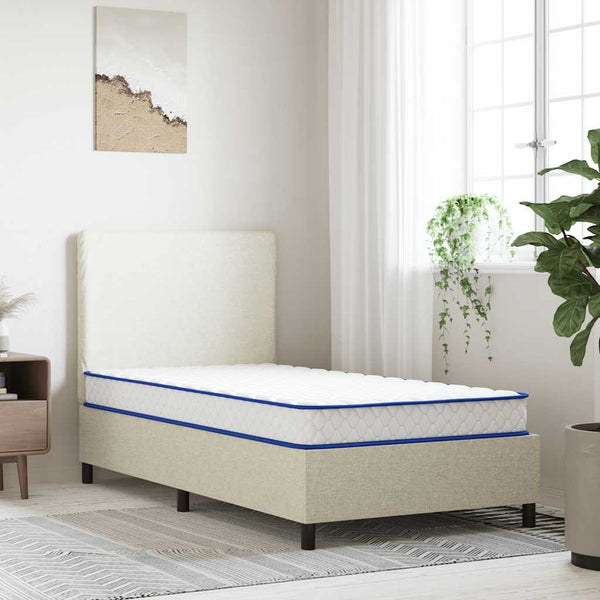 Traagschuimmatras 90X190X17 Cm Zacht Wit