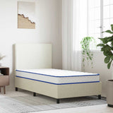 Traagschuimmatras 90X190X17 Cm Zacht Wit