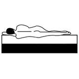 Boxspringmatras 190X90X20 Cm Medium Zacht Stof