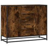 Dressoir 92X35X76 Cm Bewerkt Hout Kleurig