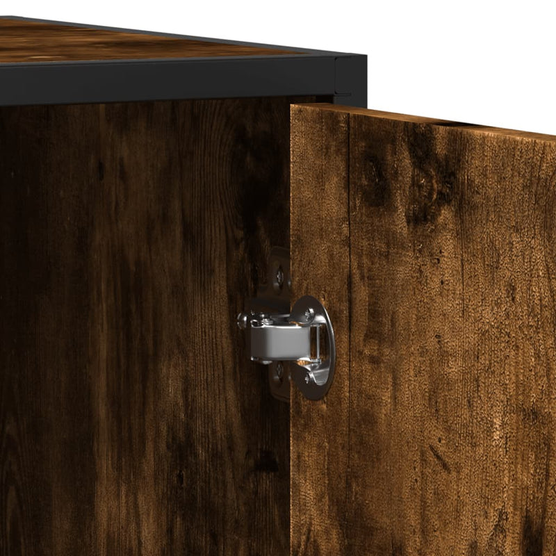 Dressoir 92X35X76 Cm Bewerkt Hout Kleurig