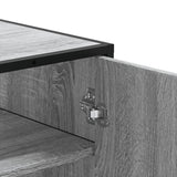Schoenenkast 75X38X97,5 Cm Bewerkt Hout En Metaal