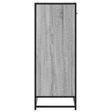 Schoenenkast 75X38X97,5 Cm Bewerkt Hout En Metaal