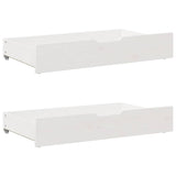 Slaapbank Met Onderschuifbed/Lades Zonder Matras