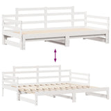 Slaapbank Met Onderschuifbed/Lades Zonder Matras