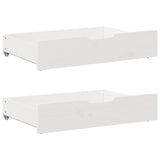 Slaapbank Met Onderschuifbed/Lades Zonder Matras