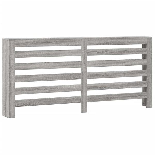 Radiatorombouw Bewerkt Hout Eiken Grijs Sonoma