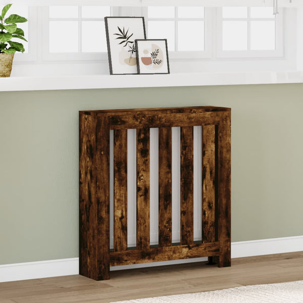 Radiatorombouw Bewerkt Hout Kleurig Gerookt Eiken