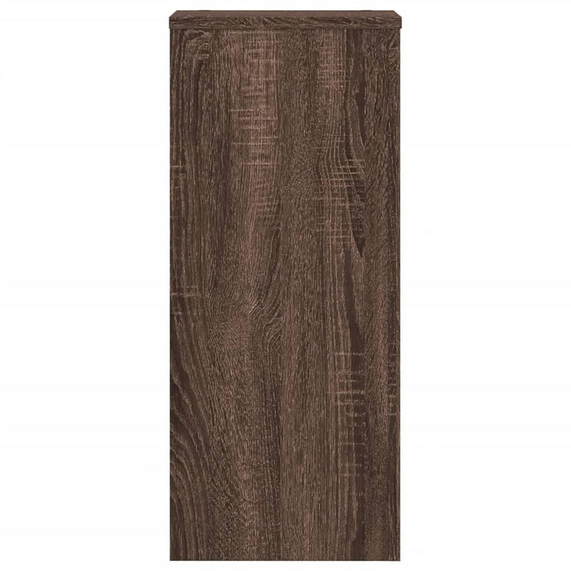 Plantenstandaards Bewerkt Hout Bruin Eiken