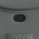 Relaxfauteuil Donkergrijze Stof