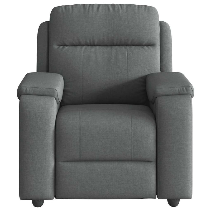 Relaxfauteuil Donkergrijze Stof