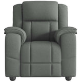 Relaxfauteuil Donkergrijze Stof