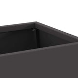 Vuurkorf Zwart 60 X 35 X 100 Cm Koudgewalst Staal