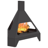 Vuurkorf Zwart 50 X 43 X 52 Cm Koudgewalst Staal