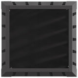 Vuurkorf Zwart 50 X 50 X 70 Cm Koudgewalst Staal