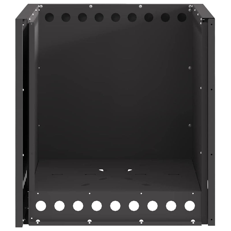 Vuurkorf Zwart 48 X 48 X 50 Cm Koudgewalst Staal