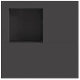 Vuurkorf Zwart 100 X 100 X 30 Cm Koudgewalst Staal