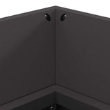 Vuurkorf Zwart 160 X 45 X 35 Cm Koudgewalst Staal