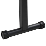 Gewicht Bank Zwart 108 X 27 X 41 Cm Gepoedercoat Staal