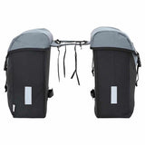 Fietstas Grijs En Zwart 31.5 X 15.5 X 40 Cm Polyester