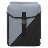 Fietstas Grijs En Zwart 31.5 X 15.5 X 40 Cm Polyester