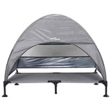 Verhoogd Hondenbed 127 X 81 X 108 Cm Stof En Staal