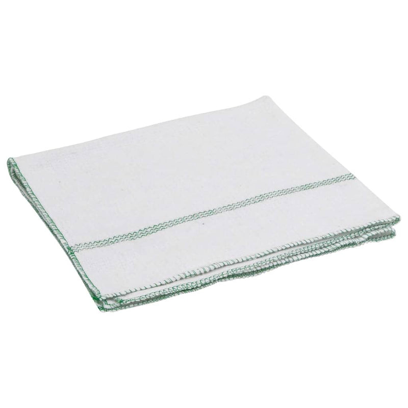 Reinigingsdoeken Gestreept 50X60 Cm Wit En Groen
