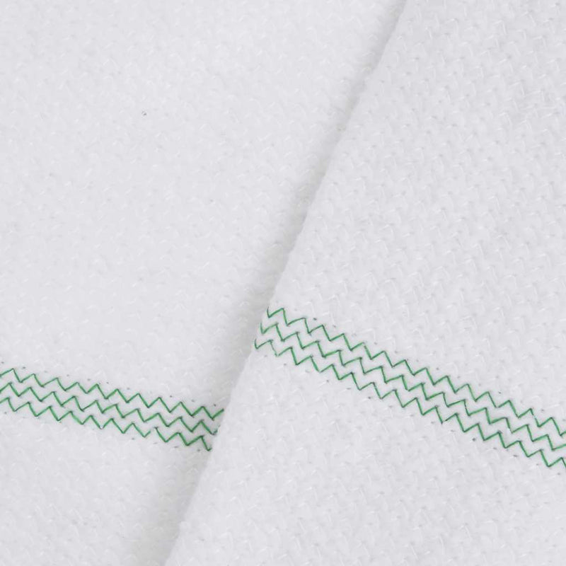 Reinigingsdoeken Gestreept 50X60 Cm Wit En Groen
