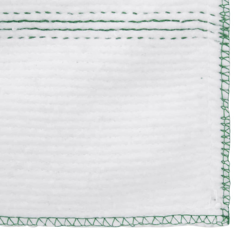 Reinigingsdoeken Gestreept 50X60 Cm Wit En Groen