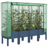 Plantenbak Verhoogd Met Kashoes Rattanlook