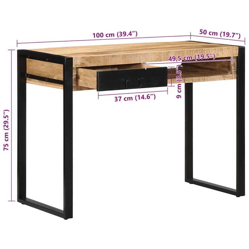 Bureau 100X50X75 Cm