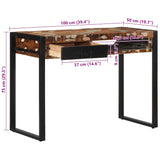 Bureau 100X50X75 Cm Meerkleurig