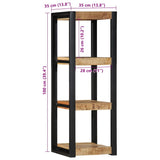 Wandschap 35X35X100 Cm