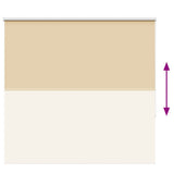 Rolgordijn Verduisterend 145X Stofbreedte 141,6 Cm Beige