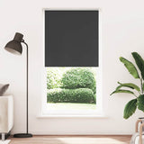 Rolgordijn Verduisterend 85X210Cm Stofbreedte 80,7 Cm Polyester Zwart