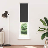 Rolgordijn Verduisterend 85X210Cm Stofbreedte 80,7 Cm Polyester Zwart
