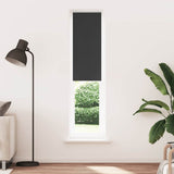 Rolgordijn Verduisterend 85X210Cm Stofbreedte 80,7 Cm Polyester Zwart