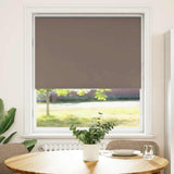 Rolgordijn Verduisterend Koffie 125X Stofbreedte 121,6 Cm Koffiebruin