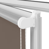 Rolgordijn Verduisterend Koffie 125X Stofbreedte 121,6 Cm Koffiebruin