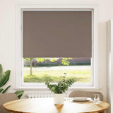 Rolgordijn Verduisterend Koffie 125X Stofbreedte 121,6 Cm Koffiebruin