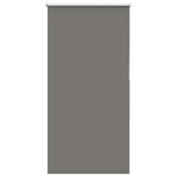 Rolgordijn Verduisterend 80X150Cm Stofbreedte 75,7 Cm Polyester Grijs
