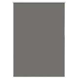 Rolgordijn Verduisterend 80X150Cm Stofbreedte 75,7 Cm Polyester Grijs