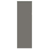 Rolgordijn Verduisterend 80X150Cm Stofbreedte 75,7 Cm Polyester Grijs