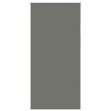 Rolgordijn Verduisterend 80X150Cm Stofbreedte 75,7 Cm Polyester Grijs