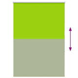 Rolgordijn Verduisterend 95X150Cm Stofbreedte 90,7 Cm Polyester Bladgroen