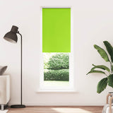 Rolgordijn Verduisterend 75X210Cm Stofbreedte 70,7 Cm Polyester Bladgroen