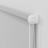 Rolgordijn Verduisterend 80X150Cm Stofbreedte 75,7 Cm Polyester Lichtgrijs